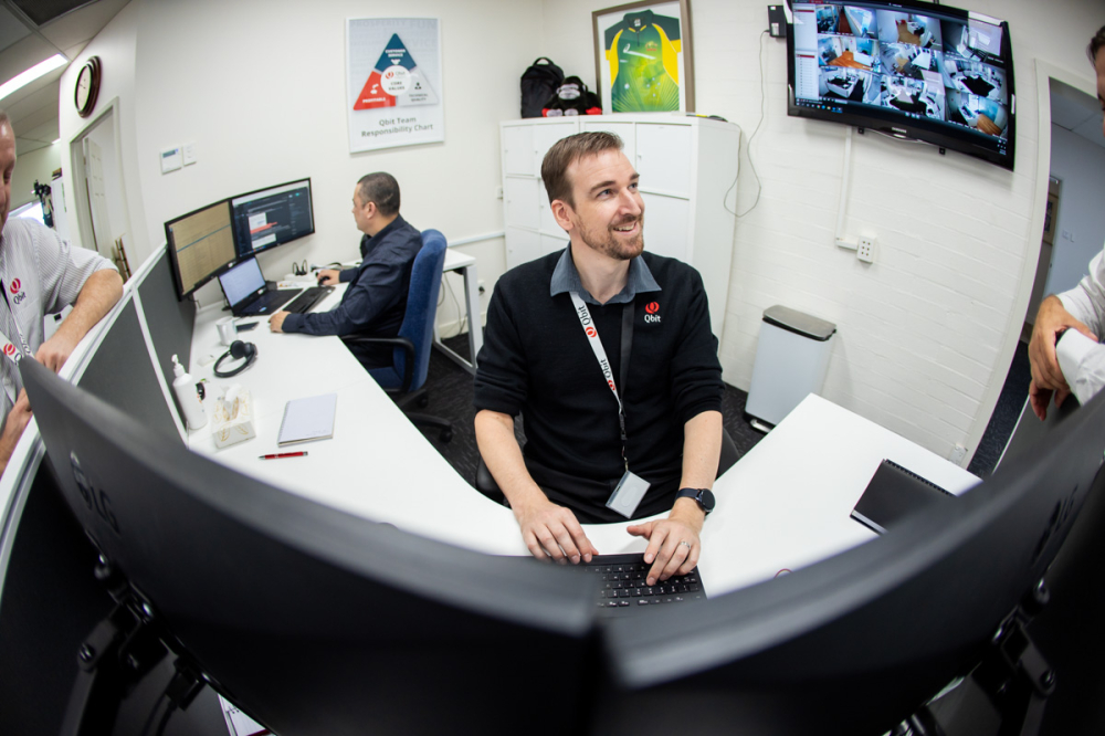 Damien supporting a managed IT Services Perth customer